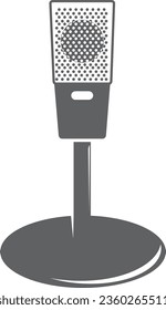 Podcast Logo Icon Design Vector
