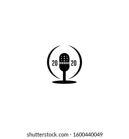 podcast logo icon designs vector