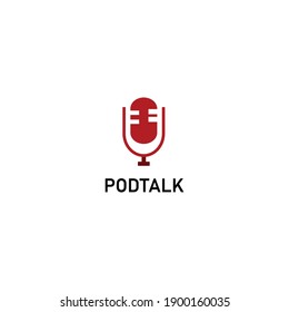 icono de logotipo de podcast dibujos vectoriales 