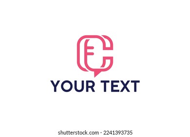 podcast logo icon vector isolated concept