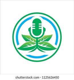 podcast logo leaf 