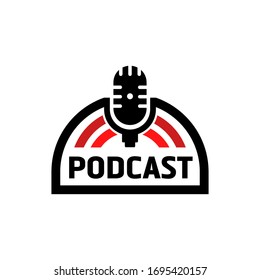 Podcast Logo, a simple and unique logo for your podcast channel
