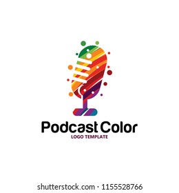 podcast logo template