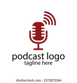 podcast logo template