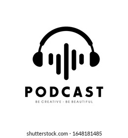 Podcast Logo, Podcast Logo Vector