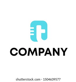 podcast mic graphic vector logo abstract simple sign