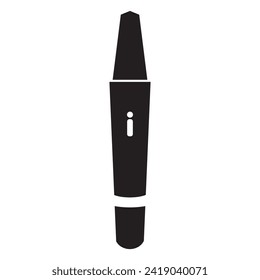 Podcast microphone icon vector element 