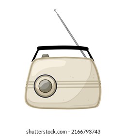 podcast radio music cartoon. podcast radio music sign. isolated symbol vector illustration