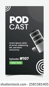 Podcast Social Media Story Template