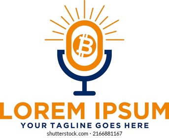 Podcast Talk about Bitcoin Cryptocurrency logo