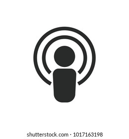 Podcast Vector Icon