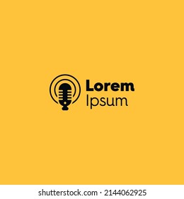 podcast Vektorsymbol einfach und elegant