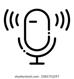 Podcast vector illustration icon for your business needs