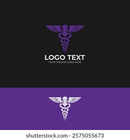 podcast vector logo design template