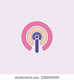 Podcast Wireless Illustration for design needs, Landing Pages, Animation, Apps, Presentations, Content Creator and other Promotions