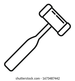 Podiatrist tool icon. Outline podiatrist tool vector icon for web design isolated on white background