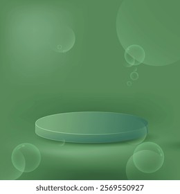 Podium Color gradient background, Minimalist design gradient colorful background vector illustration for presentation product