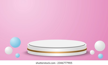 podium display background product presentation