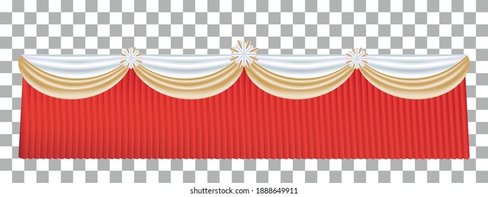 Podiumanzeige überzogen, Vektorgrafik
