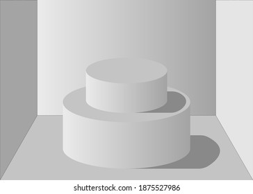 Podium for displaying products can edit files.