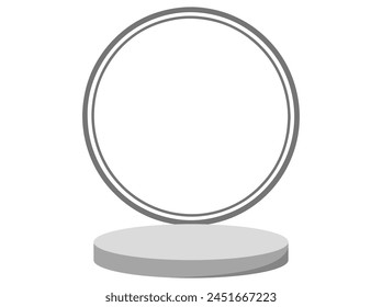Podiumrahmen Bühne Hintergrund Illustration