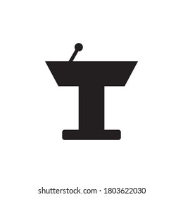 Podiumsymbol, Wirtschaftssymbol, Vektorgrafik