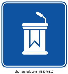 Podium icon design,clean vector