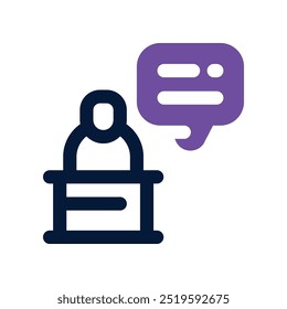 ícone de pódio. vetor ícone de tom duplo para o seu site, móvel, apresentação e design de logotipo.