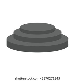 diseño de ilustración vectorial de icono de podio
