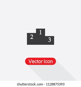 Podium Icon Vector Illustration Eps10
