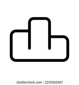 Podium Icon Vector Symbol Design Illustration