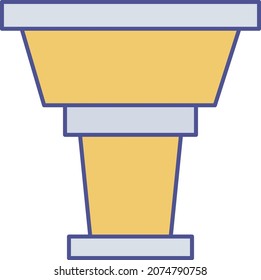 Podium Isolated Vector icon which can easily modify or edit

