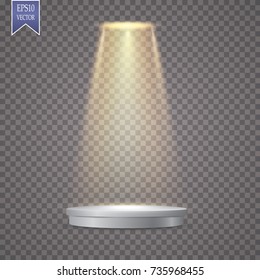 Podium and lighting. Vector illustration

Podium and lighting. Vector illustration

