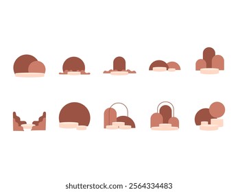 Podium Product Display Element Set