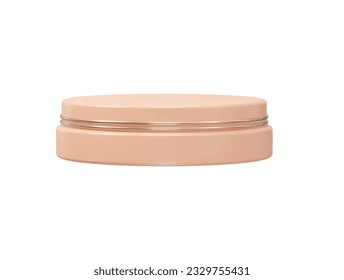 Podium rendering vector transparent element