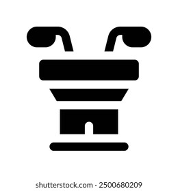 Podiumssprecher-Symbol. Vektorsymbol für Ihre Website, Ihr Handy, Ihre Präsentation und Ihr Logo-Design.