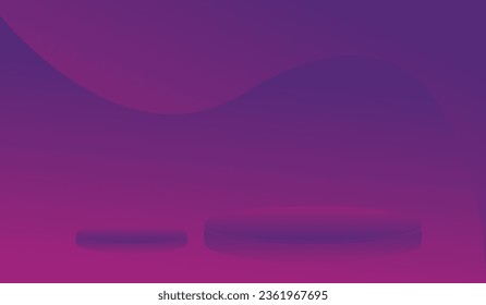 Podium Stage Abstract Background Vector 