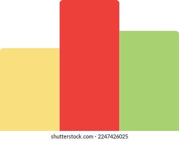 ilustración de podium vector en un fondo transparente. Símbolos de calidad superior. Iconos vectoriales de color de línea para el concepto y el diseño gráfico. 
