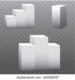 podium white 3D