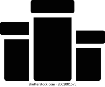 podio con fondo blanco. símbolo de podio del icono plano de .glyph ganador.
