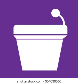 Podium Without Speaker icon Illustration Art