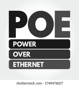 PoE - Power Over Ethernet-Akronym, Hintergrund des Technologiekonzepts