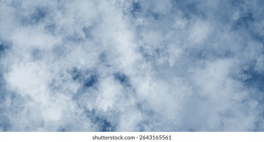 O contraste poético do céu azul profundo e nuvens brilhantes e sábias flutuando em suspensão graciosa

