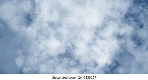 The poetic essence of a quiet sky, where soft clouds drift gently in an eternal dance of nature

