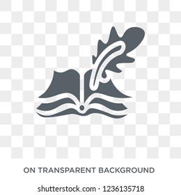 Poetry icon. Poetry design concept from Museum collection. Simple element vector illustration on transparent background.