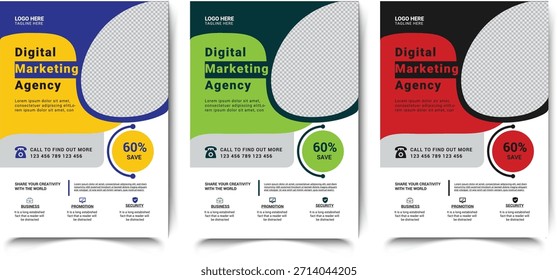 Pofessional Business Solutions for Multipurpose design, Flyer Design