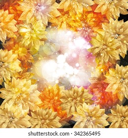 poinsettia background