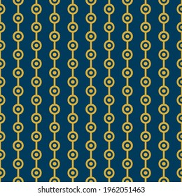Point abstract Imitation gold with blue design seamless patterns. A seamless vector background. blue with Imitation gold ornament. Graphic modern pattern. Simple graphic design.