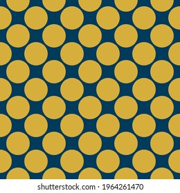 Point abstract Imitation gold with blue design seamless patterns. A seamless vector background. blue with Imitation gold ornament. Graphic modern pattern. Simple graphic design.