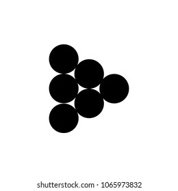 point arrow icon. Element of simple icon for websites, web design, mobile app, info graphics. Signs and symbols collection icon for design and development on white background